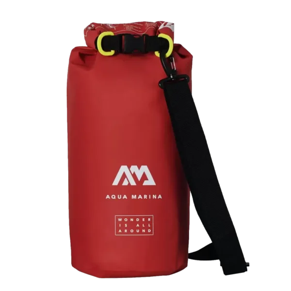 תיק נשיאה נגד מים 10 ליטר בצבע אדום מבית AQUA MARINA