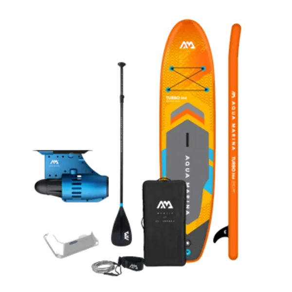 סאפ AMgo 366PFS+מנוע סנפיר בצבע כחול מבית AQUA MARINA
