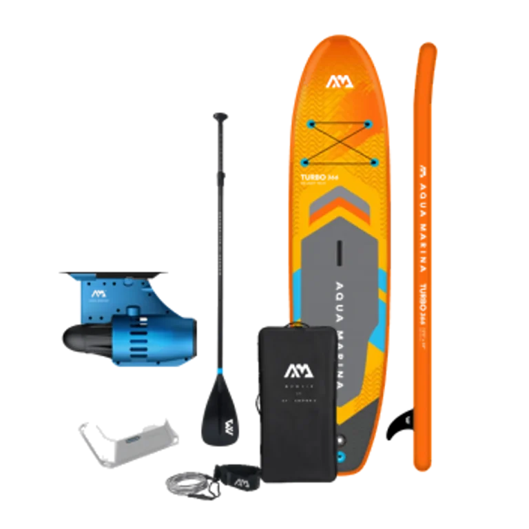 סאפ AMgo 366PFS+מנוע סנפיר בצבע כחול מבית AQUA MARINA