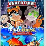 NINTENDO SWITCH PICZLE CROSS ADVENTURE & PICTOQUEST THE CURSED GRIDS קוד
