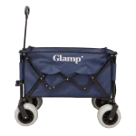 עגלת קמפינג מתקפלת בצבע כחול מבית GLAMP