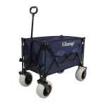 עגלת קמפינג מתקפלת בצבע כחול מבית GLAMP