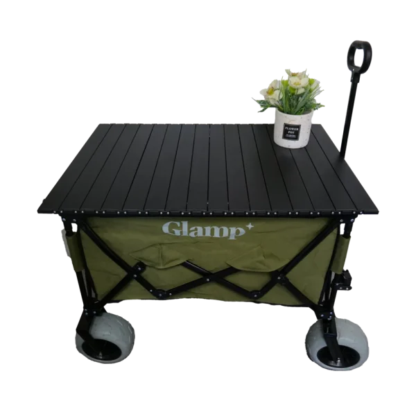 שולחן מתקפל לעגלת קמפינג מבית GLAMP