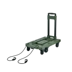 עגלת משא מתקפלת בצבע ירוק דגם GFT200 מבית GLAMP