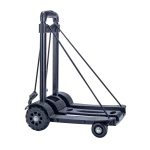 עגלת משא מתקפלת בצבע שחור דגם GFT100 מבית GLAMP