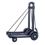 עגלת משא מתקפלת בצבע שחור דגם GFT100 מבית GLAMP