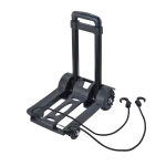 עגלת משא מתקפלת בצבע שחור דגם GFT100 מבית GLAMP