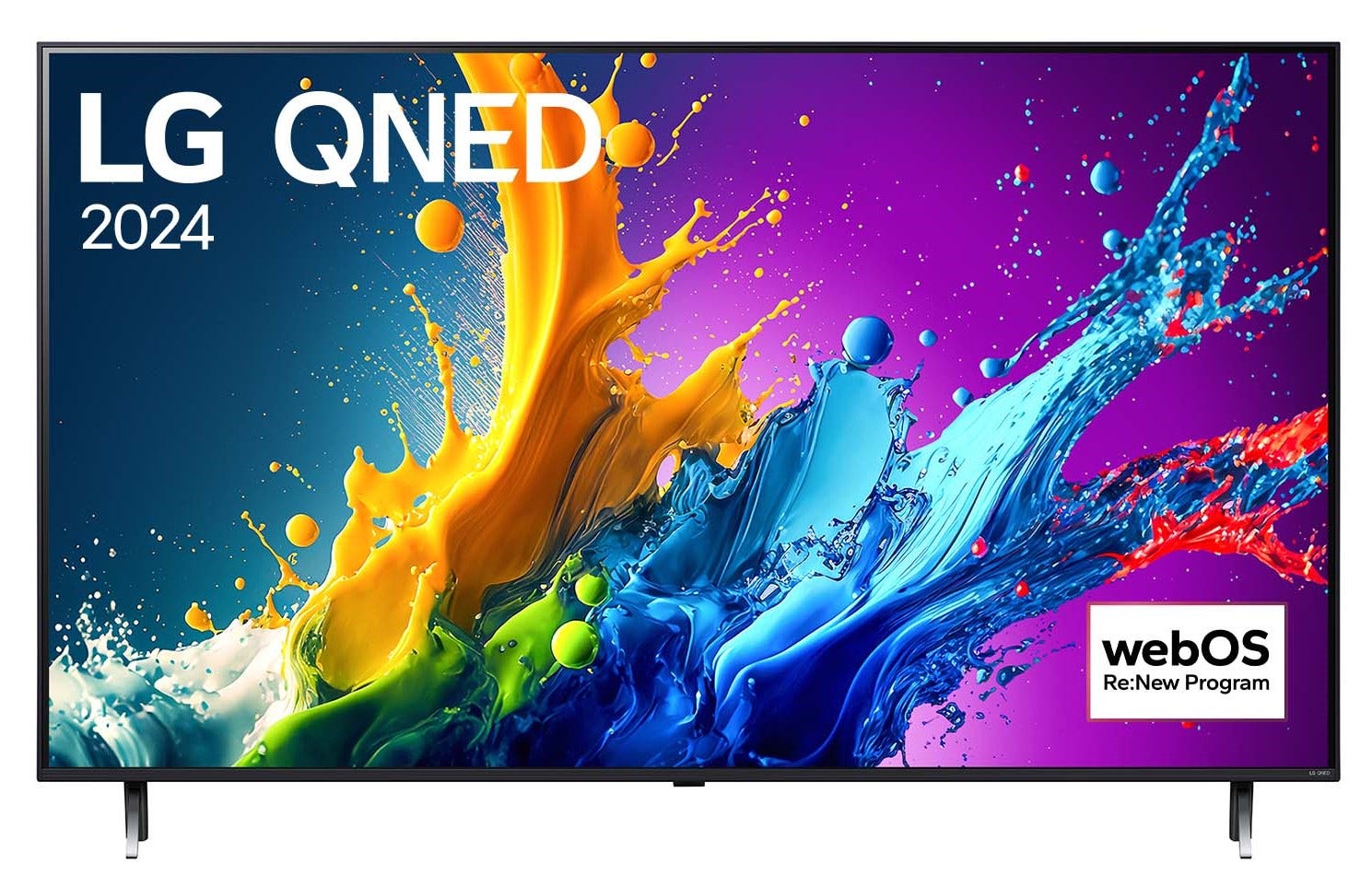 טלוויזיה "86 חכמה LG QNED ברזולוציית 4K דגם: 86QNED80T6B