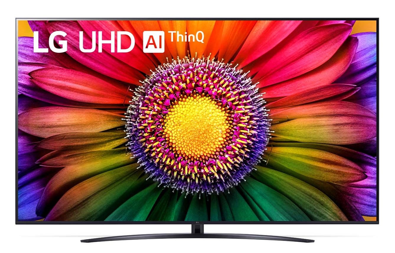 טלוויזיה "86 חכמה LG UHD ברזולוציית 4K דגם: 86UR80006LA