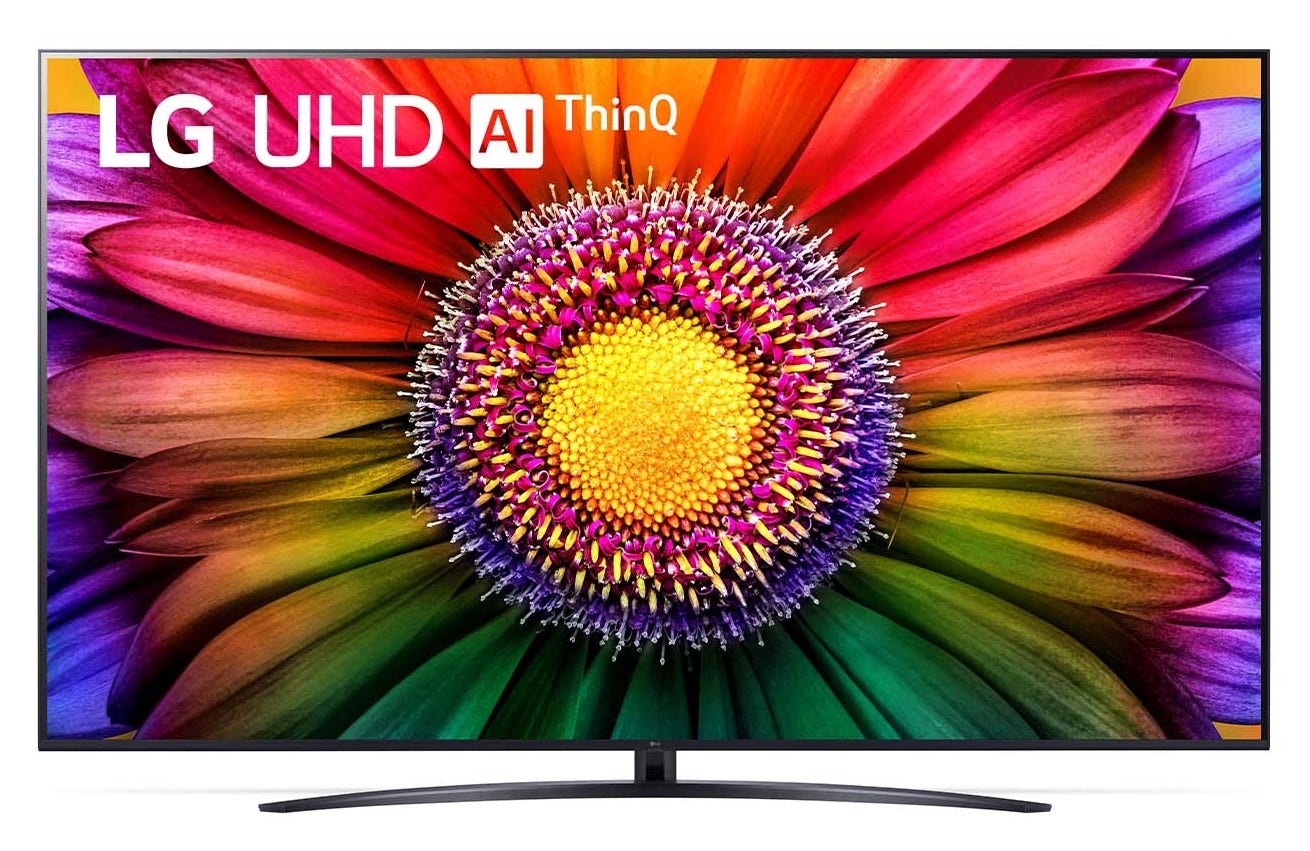 טלוויזיה "86 חכמה LG UHD ברזולוציית 4K דגם: 86UR81006LA
