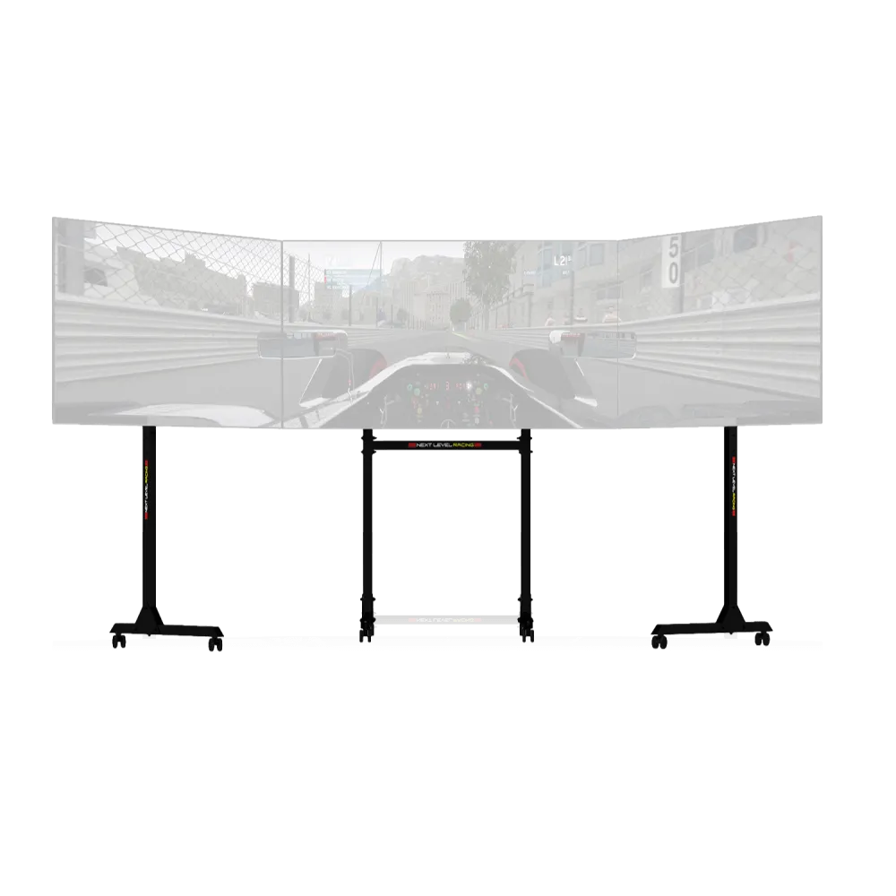 מעמד מסך עצמאי לשלושה מסכים מבית הבא Level Racing