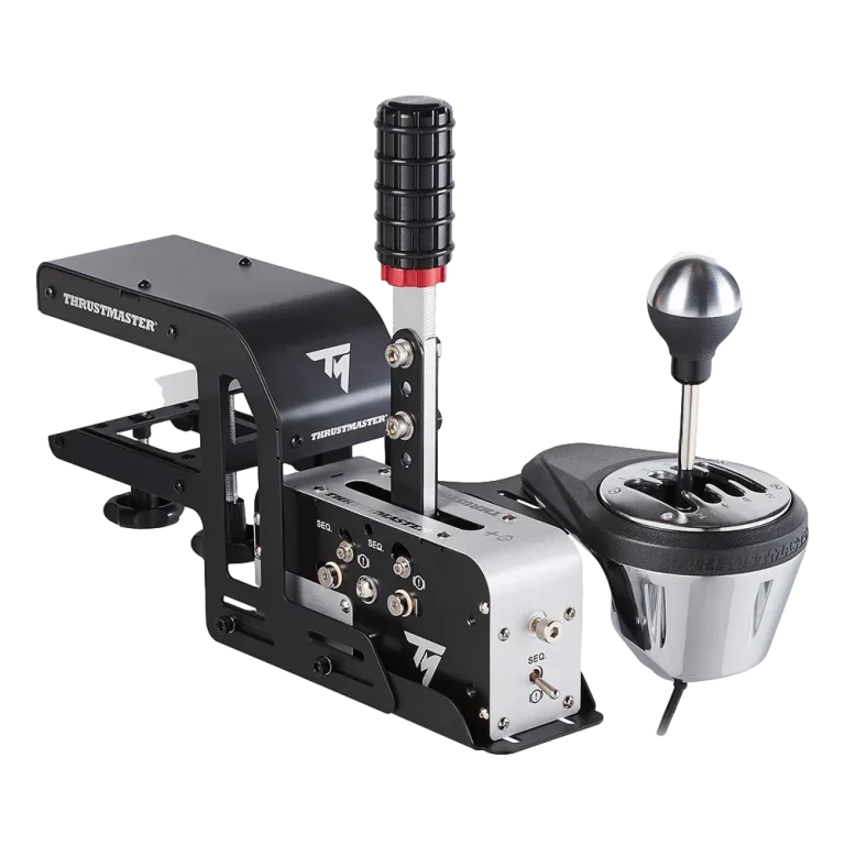 מלחצי מירוץ Thrustmaster לבלם יד TSS ומעביר הילוכים TH8A