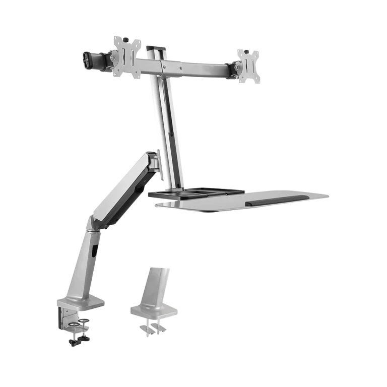 מתקן שולחני מתכוונן LUMI DWS02-C02 – לעמדת עבודה נוחה ואופטימלית