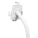 מעמד טאבלט רצפתי LUMI PAD33-01 לבן – פתרון מקצועי לתצוגה בטוחה
