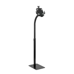 מעמד טאבלט רצפתי LUMI PAD33-01 שחור – פתרון מקצועי לתצוגה בטוחה