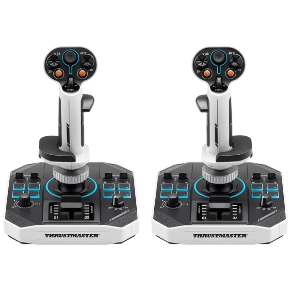 זוג בקרי טיסה Thrustmaster Sol-R 2 HOSAS Space Sim Duo – שחור RGB