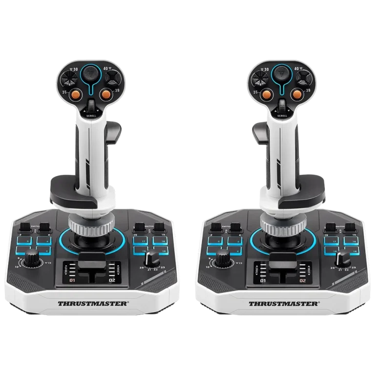 זוג בקרי טיסה Thrustmaster Sol-R 2 HOSAS Space Sim Duo – שחור RGB