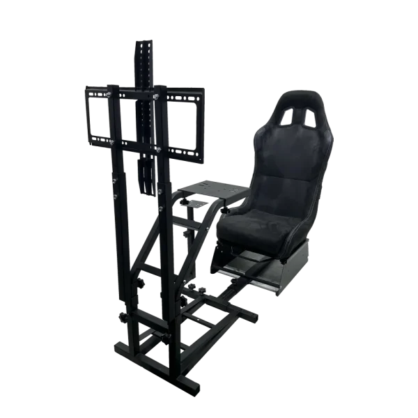 מושב לסימולטור מירוצים שחור  SIMULATOR COCKPIT