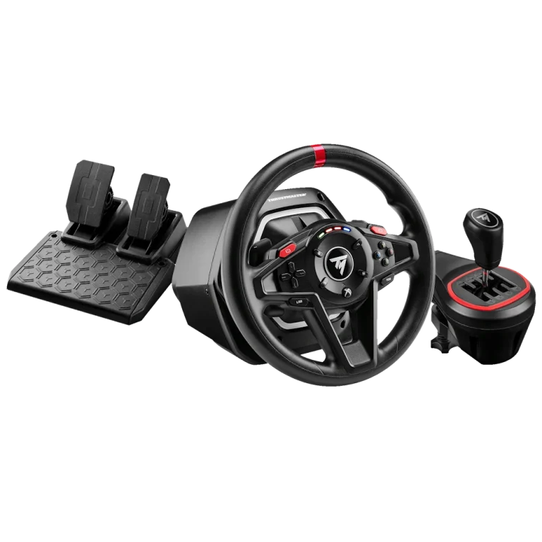 סט הגה + הילוכים T128 Shifter Pack מבית Thrustmaster
