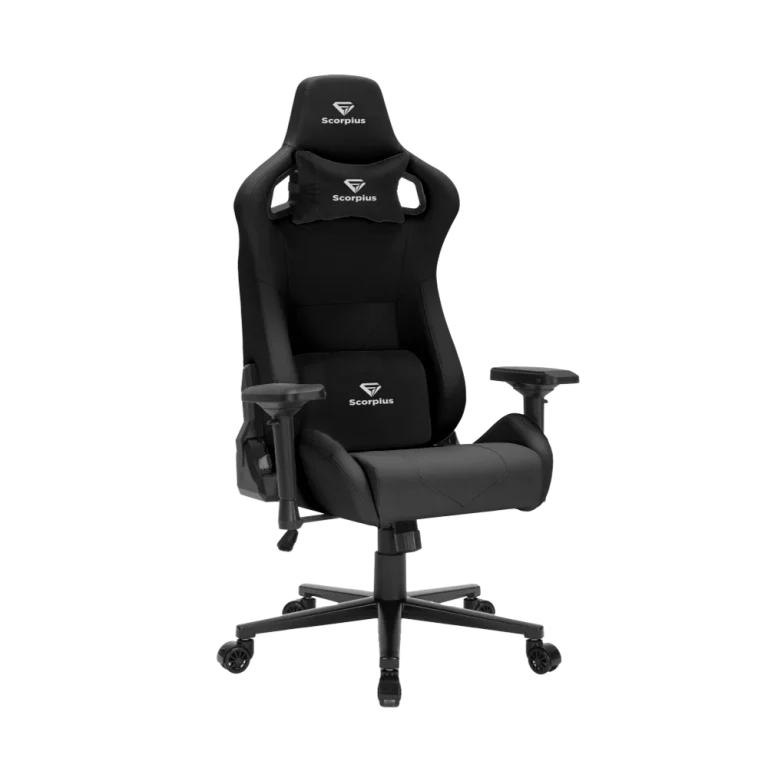 מושב גיימינג DELUXEPRO מבית SCORPIUSD בצבע שחור