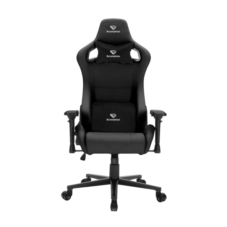 מושב גיימינג DELUXEPRO מבית SCORPIUSD בצבע שחור