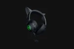 אוזניות חוט’ – RAZER KRAKEN KITTY V2 שחור