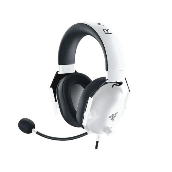 אוזניות גיימינג Blackshark V2x בצבע לבן מבית RAZER