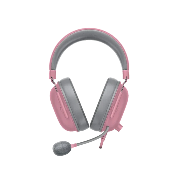 אוזניות גיימינג Blackshark V2x בצבע ורוד מבית RAZER