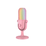 מיקרופון Seiren V3 Chroma בצבע ורוד מבית RAZER