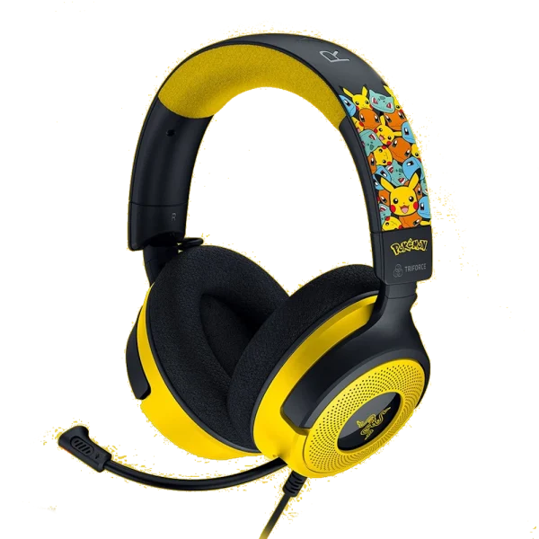 אוזניות גיימינג RAZER KRAKEN V4 X Pokémon Edition