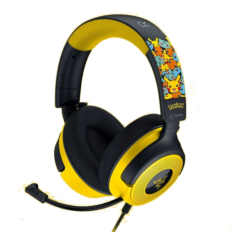 אוזניות גיימינג RAZER KRAKEN V4 X Pokémon Edition