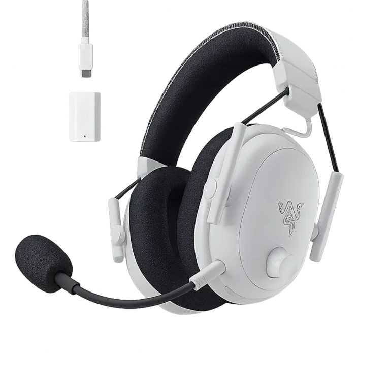אוזניות אלחוטיות Razer BlackShark V3 Pro - לבן
