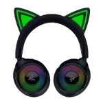 RAZER KRAKEN KITTY V3 – אוזניות גיימינג אלחוטיות שחור