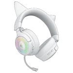 RAZER KRAKEN KITTY V3 – אוזניות גיימינג אלחוטיות לבן