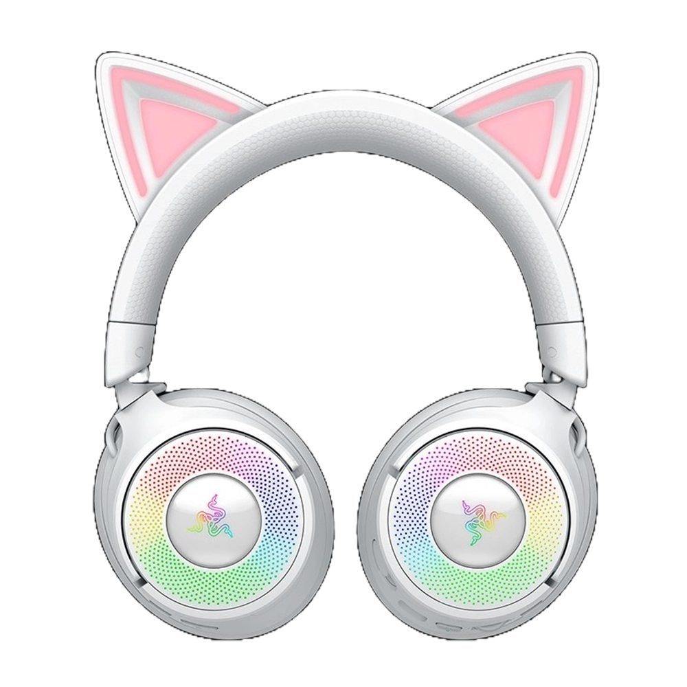 RAZER KRAKEN KITTY V3 – אוזניות גיימינג אלחוטיות לבן RAZER KRAKEN KITTY V3 – אוזניות גיימינג אלחוטיות לבן