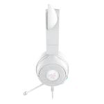 אוזניות גיימינג חוטיות דגם Kraken Kitty V3 X בצבע לבן מבית Razer