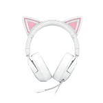 אוזניות גיימינג חוטיות דגם Kraken Kitty V3 X בצבע לבן מבית Razer