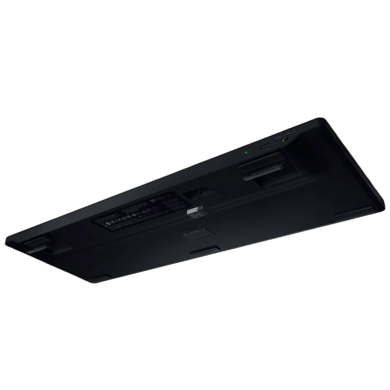 RAZER BLACKWIDOW V4 LOW-PROFILE HYPERSPEED – מקלדת מכנית אלחוטית