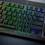 RAZER BLACKWIDOW V4 LOW-PROFILE TENKEYLESS HYPERSPEED – מקלדת מכנית אלחוטית