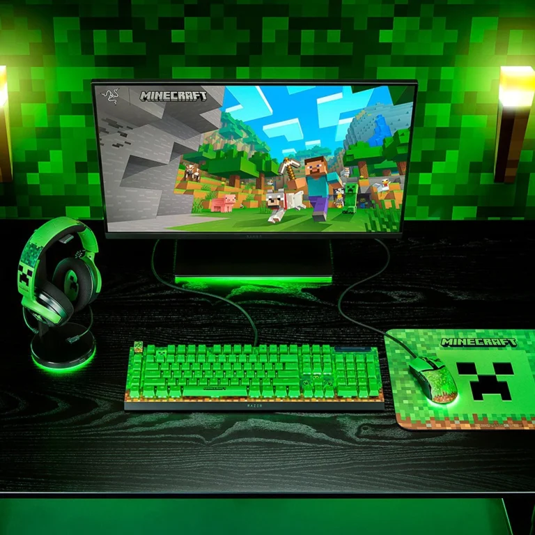 RAZER GIGANTUS V2 MEDIUM MINECRAFT EDITION – משטח עכבר