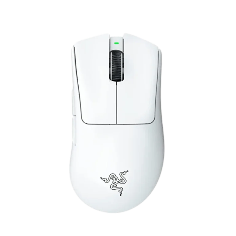 עכבר גיימינג אלחוטי RAZER DEATHADDER V3 PRO – לבן