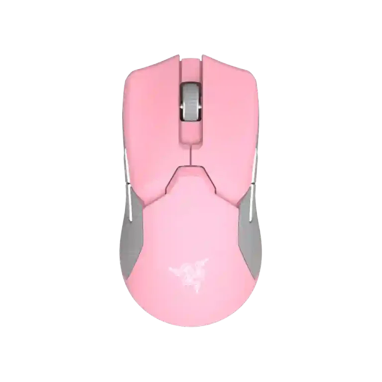 עכבר אלחוטי RAZER Viper Ultimate & Mouse Dock בצבע ורוד