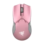 עכבר אלחוטי RAZER Viper Ultimate & Mouse Dock בצבע ורוד