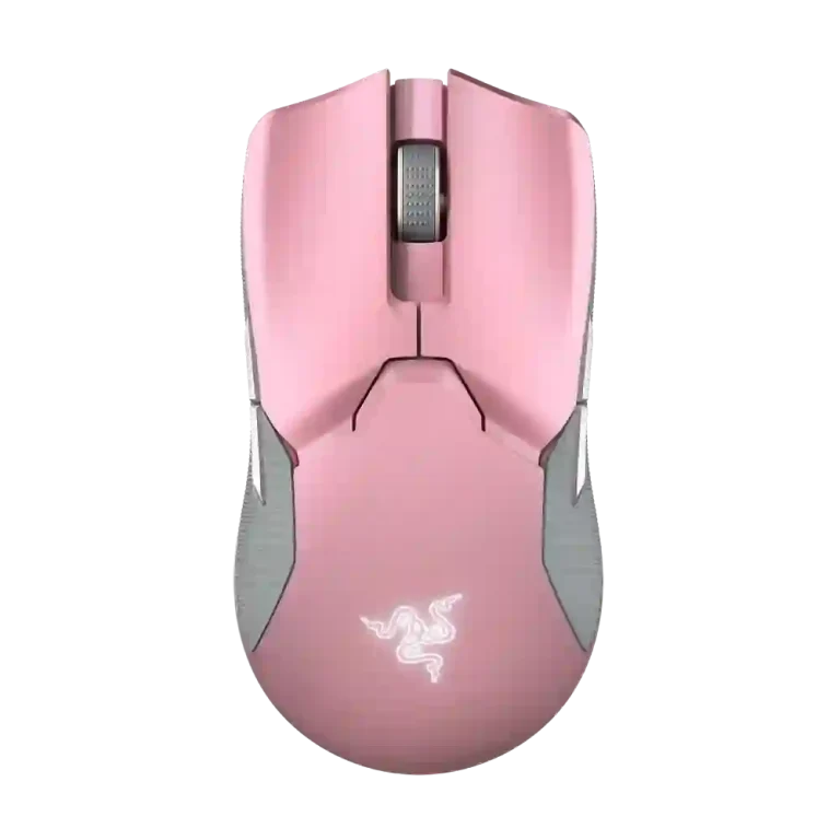 עכבר אלחוטי RAZER Viper Ultimate & Mouse Dock בצבע ורוד