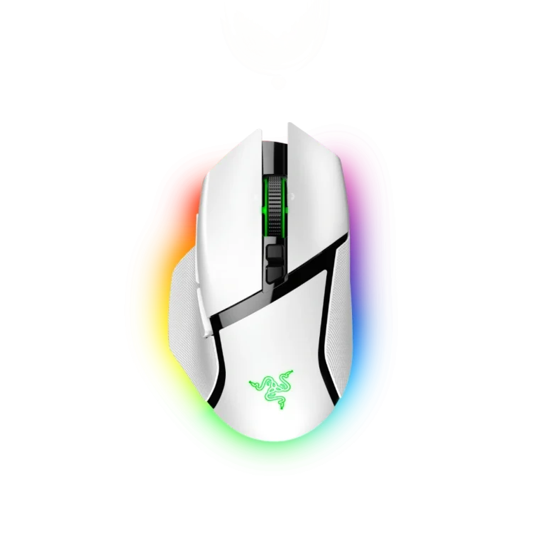 עכבר גיימינג אלחוטי Razer Basilisk V3 Pro צבע לבן