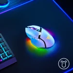 עכבר גיימינג אלחוטי RAZER BASILISK V3 PRO 35K לבן