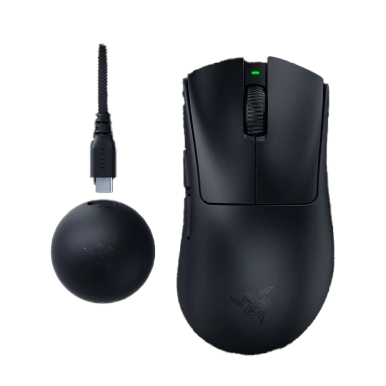 עכבר אלחוטי Razer DeathAdder V4 Pro – שחור