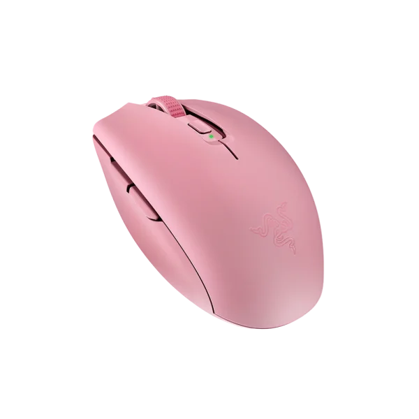 עכבר גיימינג אלחוטי דגם Orochi V2 בצבע ורוד מבית Razer