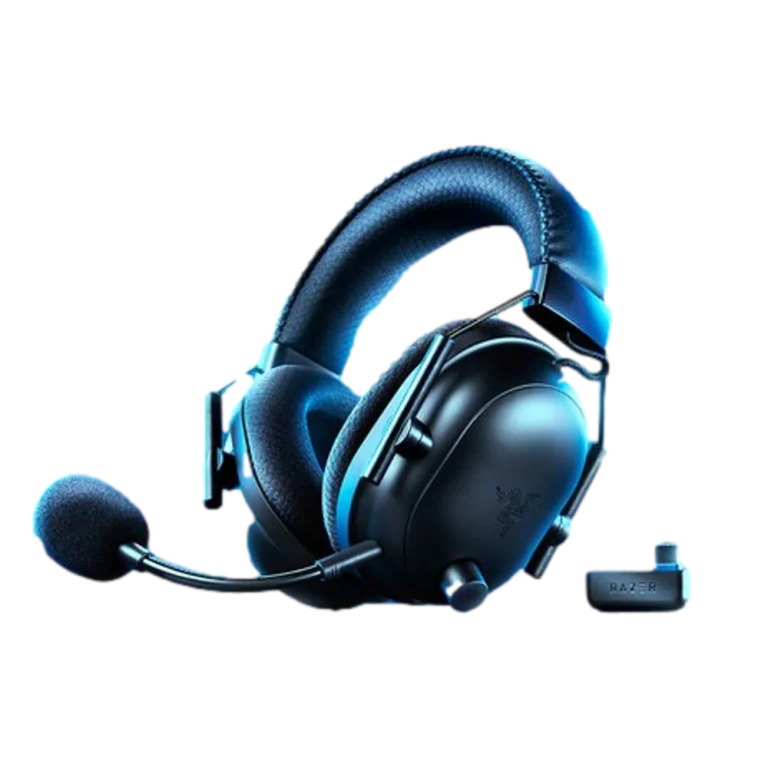 אוזניות RAZER BLACKSHARK V2 PRO FOR PLAYSTATION בצבע שחור