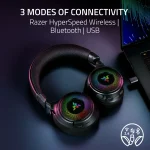 אוזניות אלחוטיות RAZER KRAKEN V4 Wireless RGB